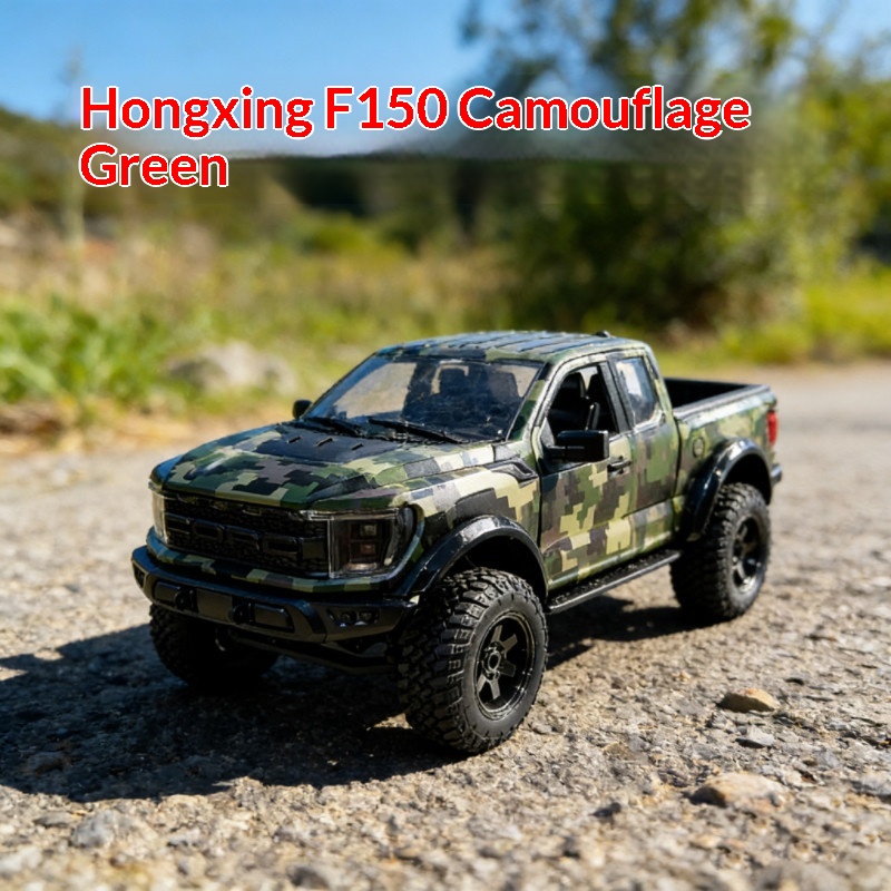 Outdoor Adventure Box - Hongxing F150 RC Crawler Neues Tarnfarben-Grün