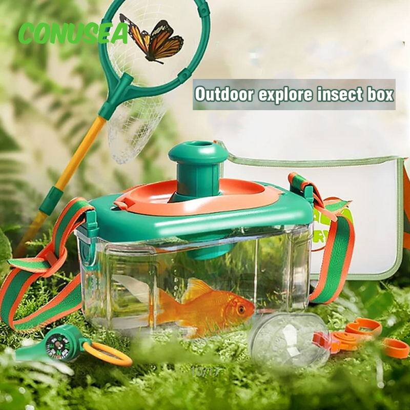 Outdoor Adventure Educator - Kinder-Insekten-Schmetterlingsfänger für Kinder, Outdoor-Aktivitäten, Spielzeug, pädagogisches