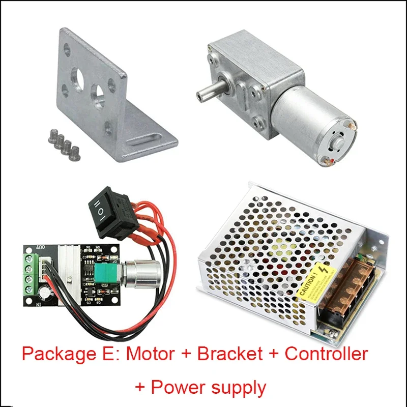 Outdoor Adventure Box - JGY370 Getriebemotor 12V 24V Niedrige Drehzahl