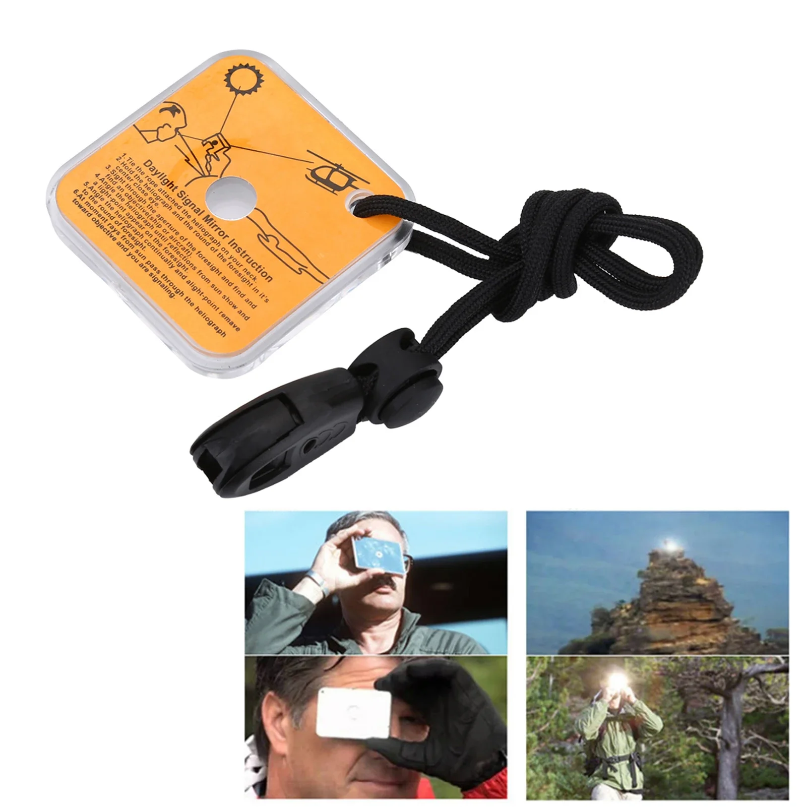 Multifunktion ales Überlebens- – Signal Mirror Rescue Bewertung und Preis