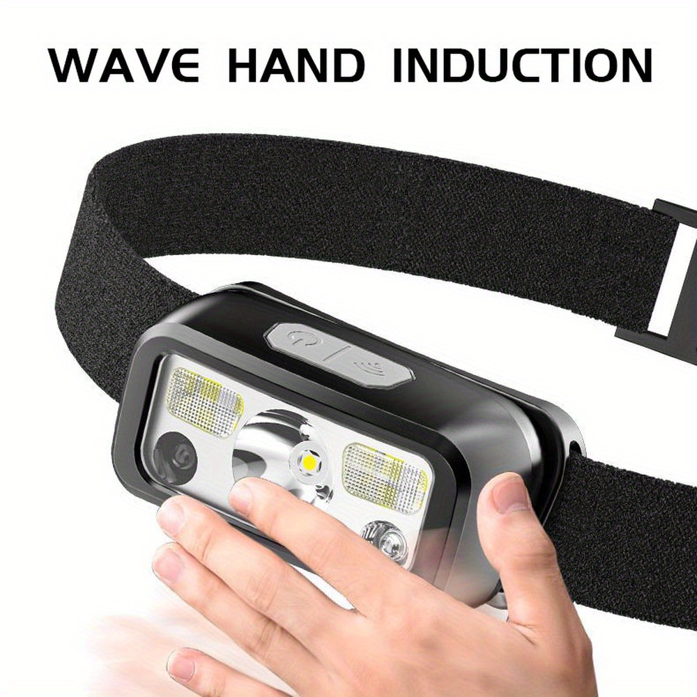 Leistungsstarke COB-LED-Sensor – Headlamp Waterproof Rechargeable Bewertung und Preis