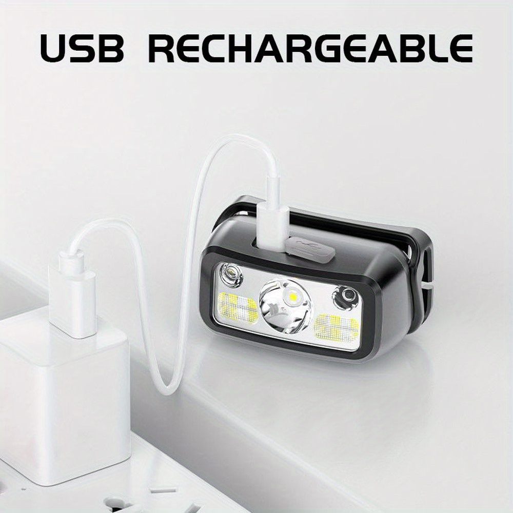 Leistungsstarke COB-LED-Sensor – Headlamp Waterproof Rechargeable Bewertung und Preis