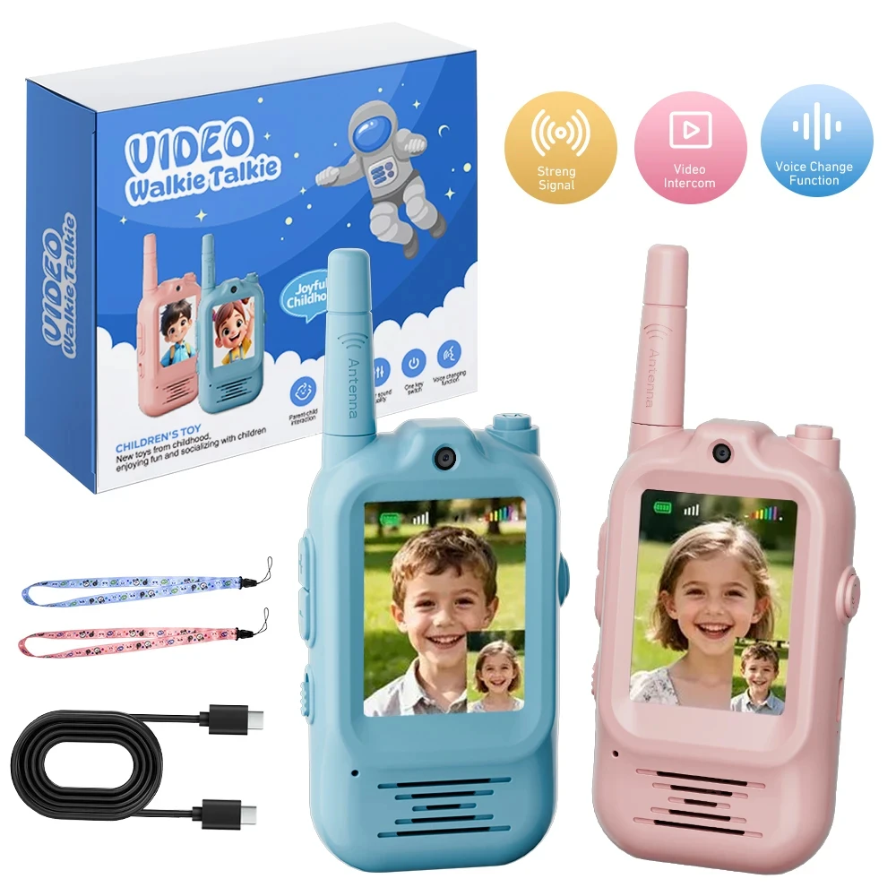 2 Stück Kinder-Video-Walkie-Ta – Outdoor Adventure Video Bewertung und Preis