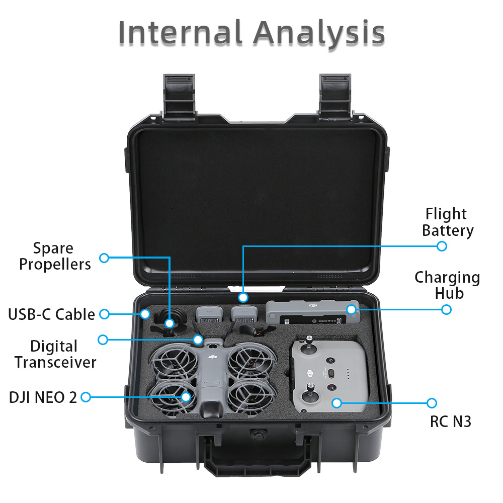Für DJI NEO 2 Fall Tasche Expl – Outdoor Adventure Box Bewertung und Preis
