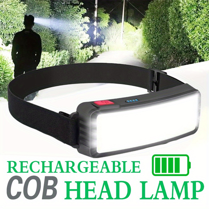 Leistungsstarke COB LED Schein – Headlamp Waterproof Rechargeable Bewertung und Preis
