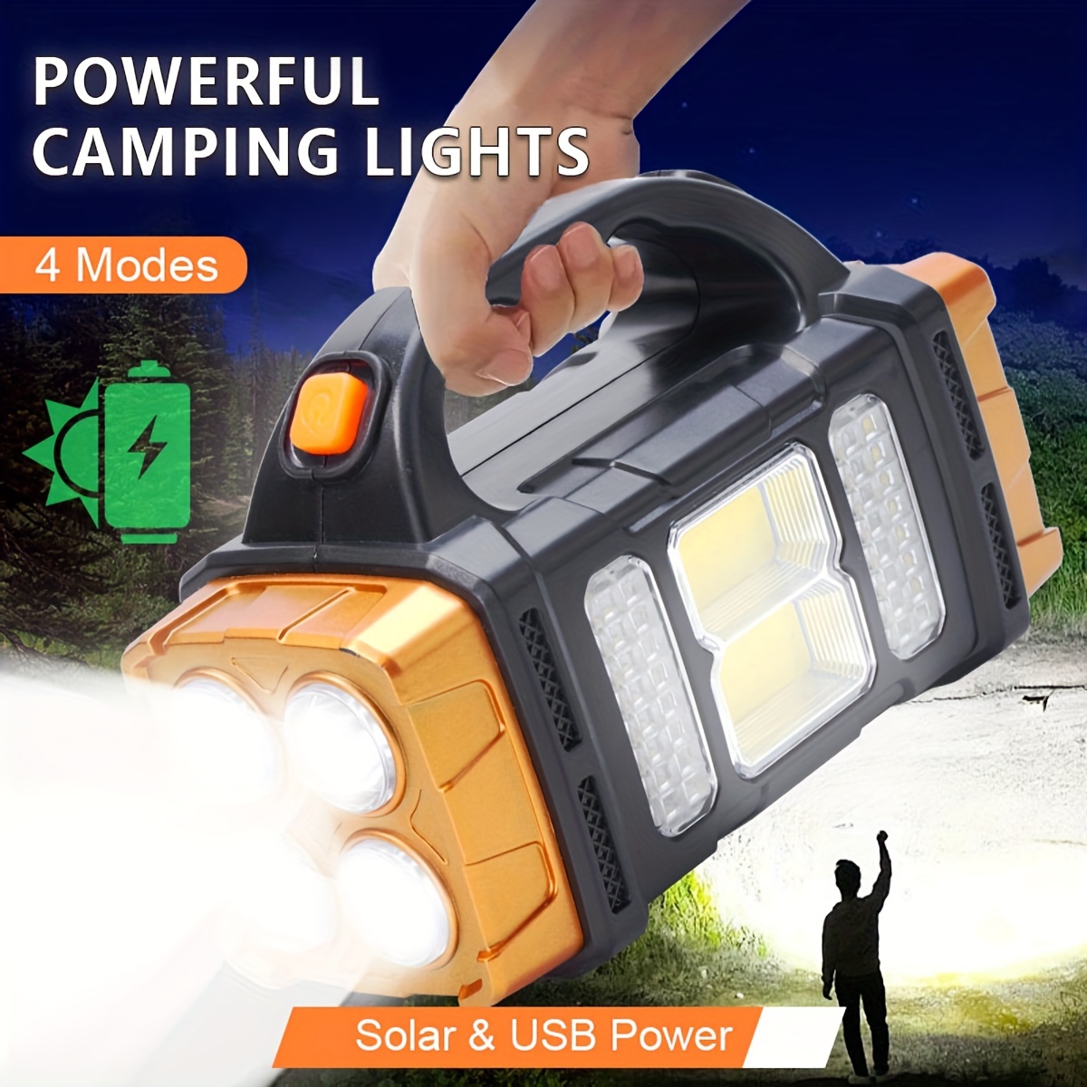 Neue verbesserte wiederaufladb – Outdoor Adventure Camp Bewertung und Preis