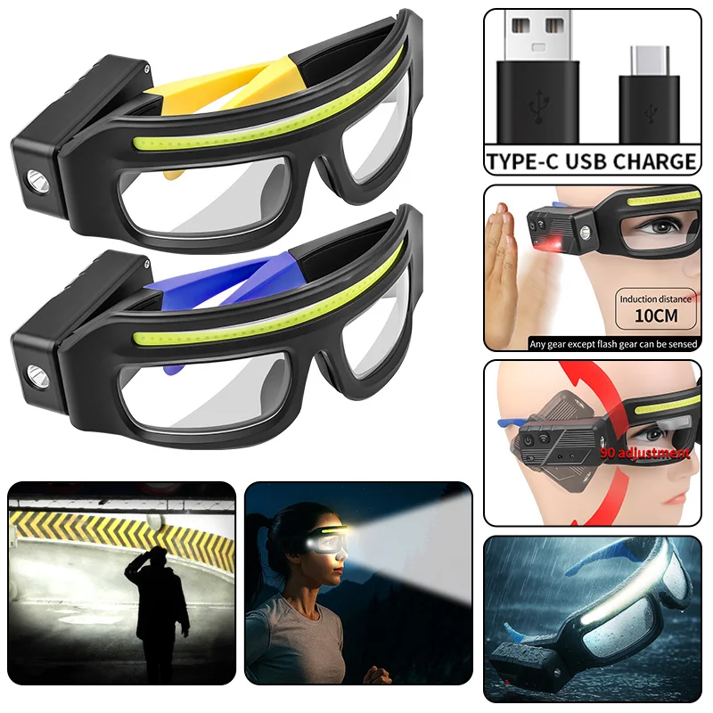 LED-Stirnlampe, COB-Scheinwerf – Headlamp Waterproof Rechargeable Bewertung und Preis