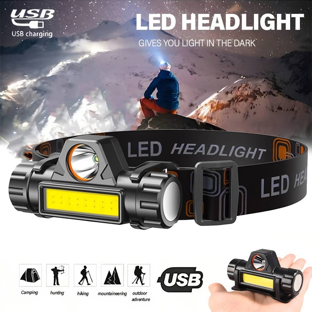 Superhelle Stirnlampe, USB-wie – Headlamp Waterproof Rechargeable Bewertung und Preis