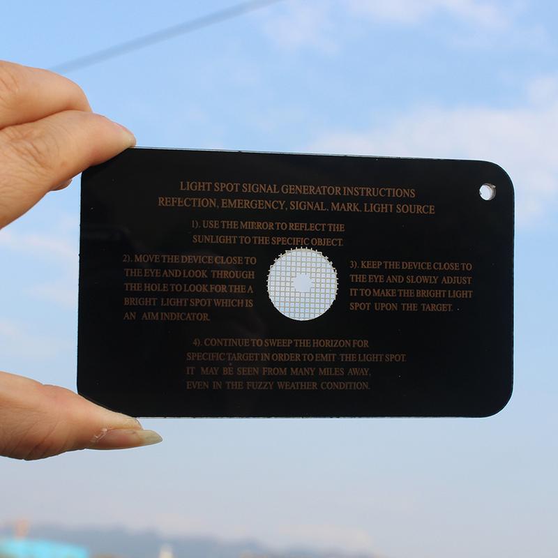 Überlebens signale spiegeln ei – Signal Mirror Rescue Bewertung und Preis
