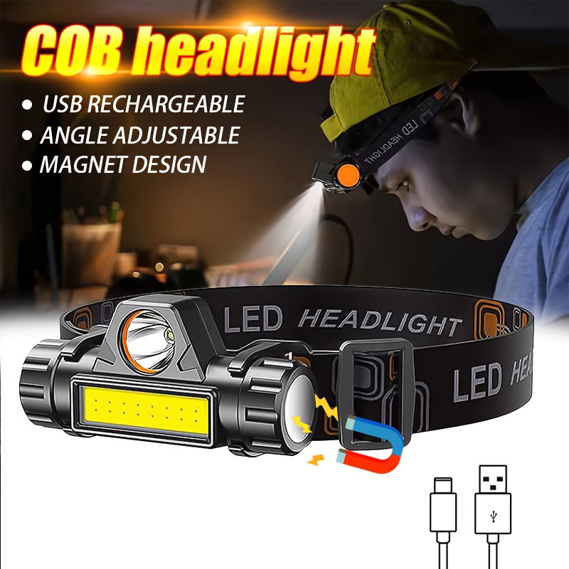 Superhelle wiederaufladbare CO – Headlamp Waterproof Rechargeable Bewertung und Preis